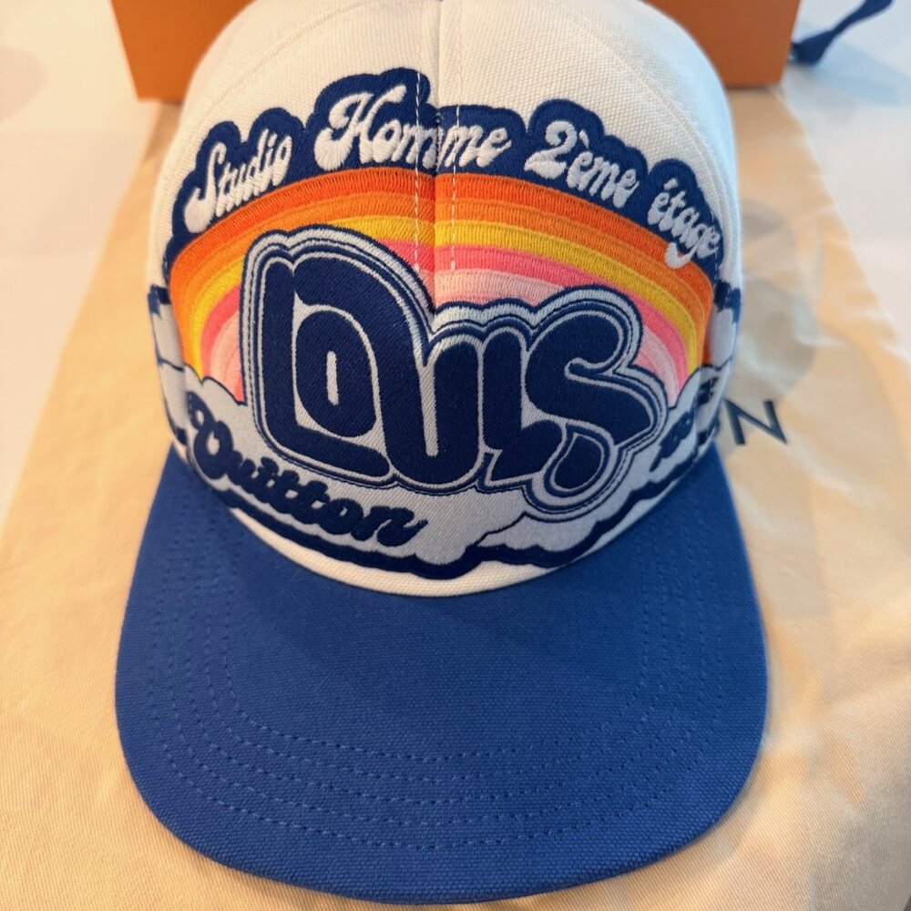 Louis Vuitton Studio Homme Rainbow 2ème Étage Cap w/ Box & Dust Bag